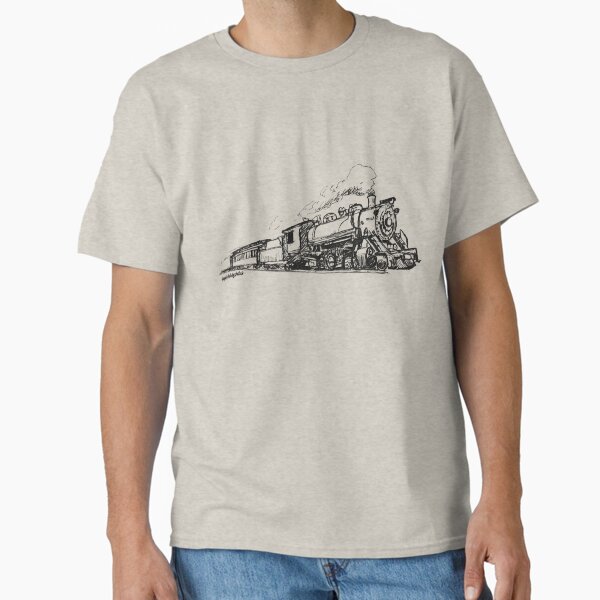 Vista previa del artículo con la obra «Boceto del tren 1 - incompleto», diseñado y vendido por ReinuShop.