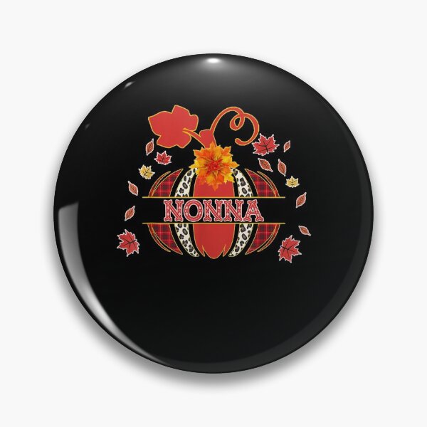Item preview, Nonna Pumpkin Leopard Print Sunflower Grandma Buffalo Plaid designed and sold by nancyholly.