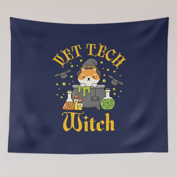 Item preview, Vet Tech Witch Veterinary Technician Halloween designed and sold by jaygo.