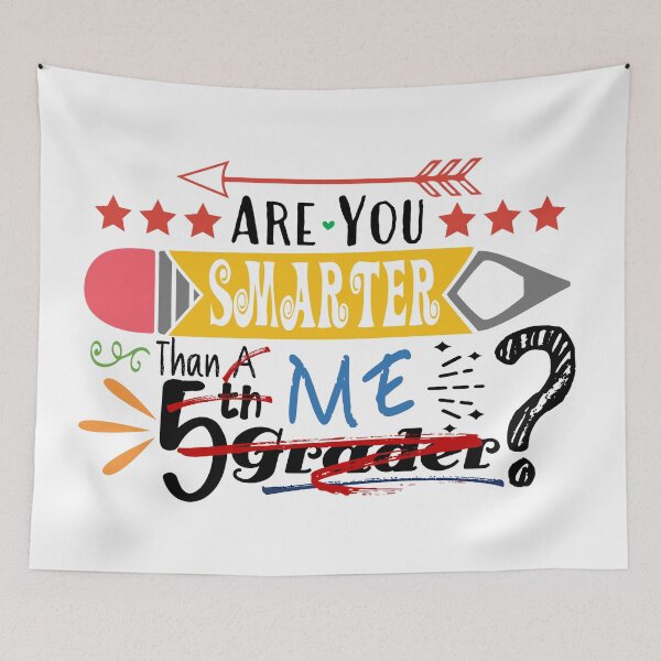 Item preview, Are You Smarter Than Me? (Fifth Grader : Light) designed and sold by the-krisney-way.