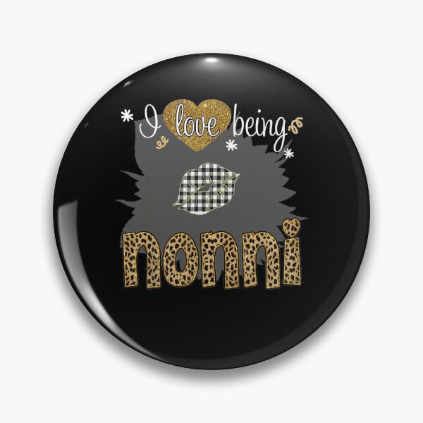 Item preview, I Love Being Nonni Sunflower Leopard Mothers Day designed and sold by patsa4.