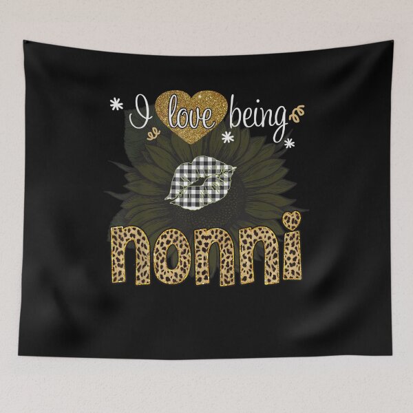 Item preview, I Love Being Nonni Sunflower Leopard Mothers Day designed and sold by patsa4.
