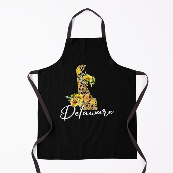 Item preview, Delaware Sunflower Leopard State Map designed and sold by patsa4.