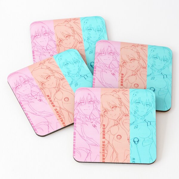 Item preview, Neon Genesis Evangelion - Pilots Asuka Rei Makinami designed and sold by mik kan.