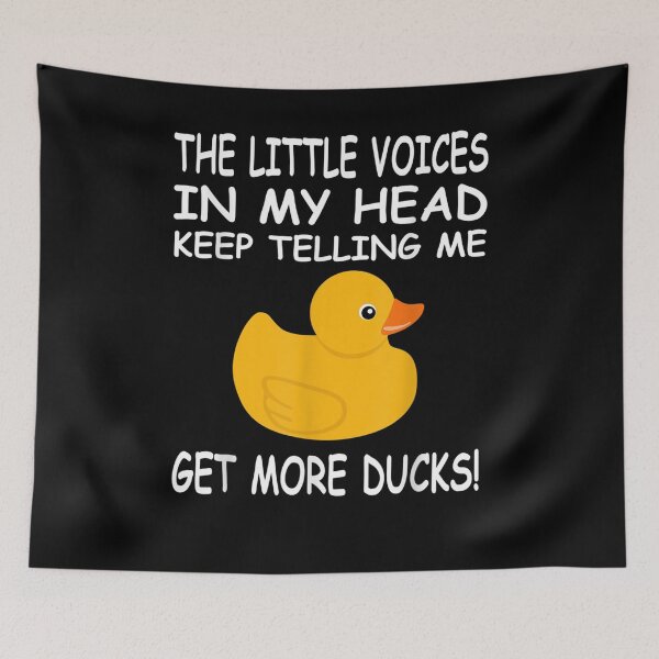 Item preview, Little Voices Get More Ducks Rubber Duck designed and sold by nancyholly.