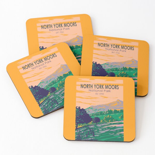 Item preview, North York Moors National Park England Vintage designed and sold by KrisSidDesigns.