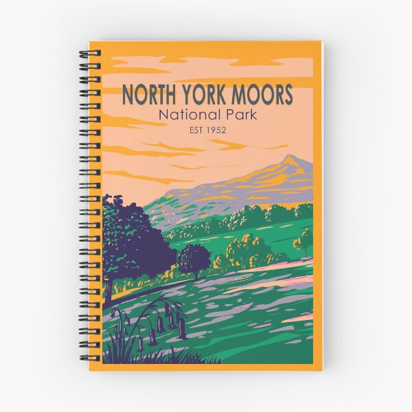 Item preview, North York Moors National Park England Vintage designed and sold by KrisSidDesigns.