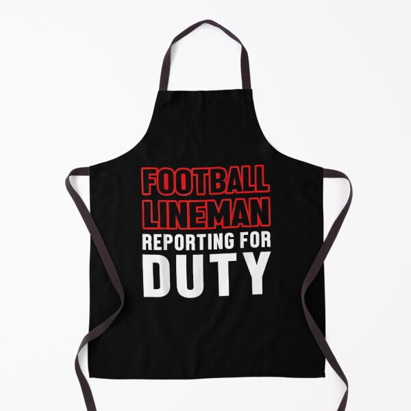 Item preview, Lineman Reporting Offensive Defensive Player designed and sold by nancyholly.