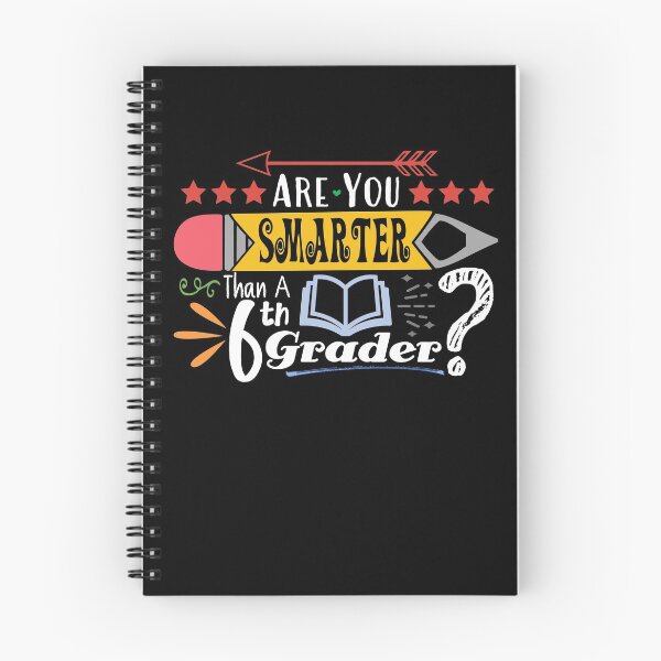 Item preview, Are You Smarter Than A Sixth Grader? (Dark) designed and sold by the-krisney-way.