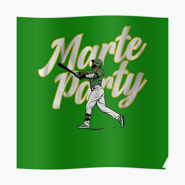 Starling Marte Oakland Athletics Nike Name & Number T-Shirt - Green