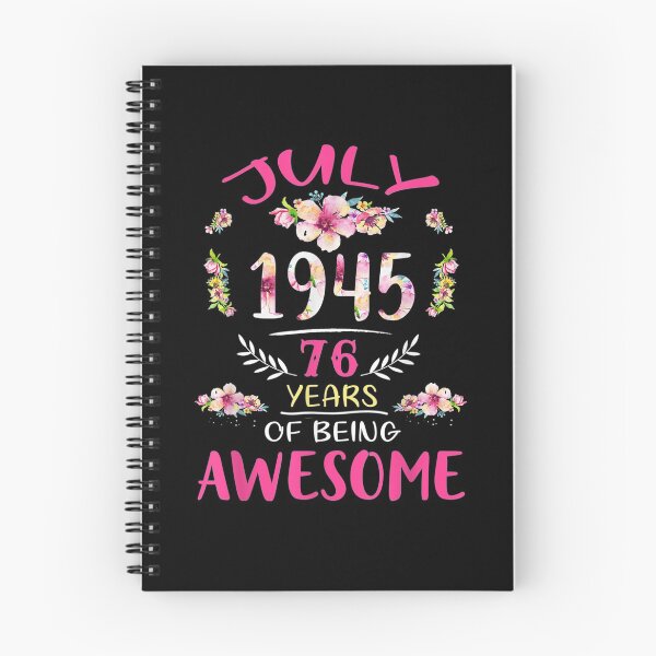 Item preview, Flower Vintage September 1945 76th Birthday 76 Years Old designed and sold by nancyholly.