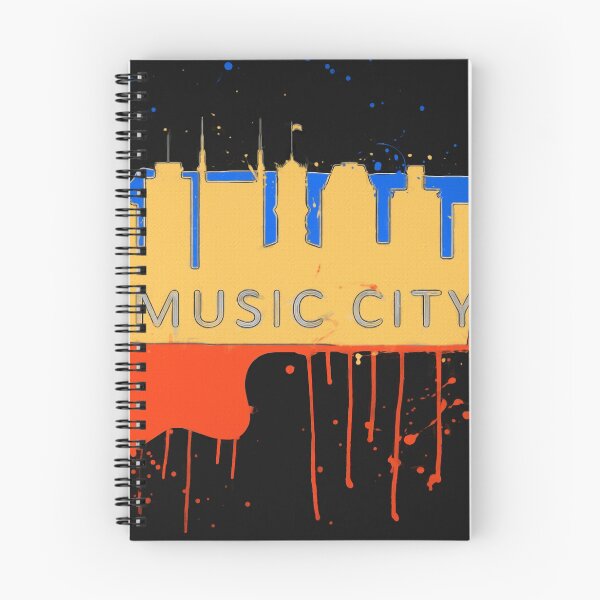 Item preview, Music City Skyline Splash designed and sold by Dan9900.