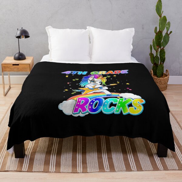 Item preview, 4th Grade Rocks Unicorn Rainbow designed and sold by hongthienkhai.