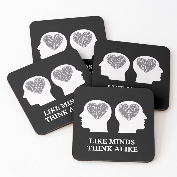 Item preview, LIKE MINDS THINK ALIKE designed and sold by LaBelleMaison.