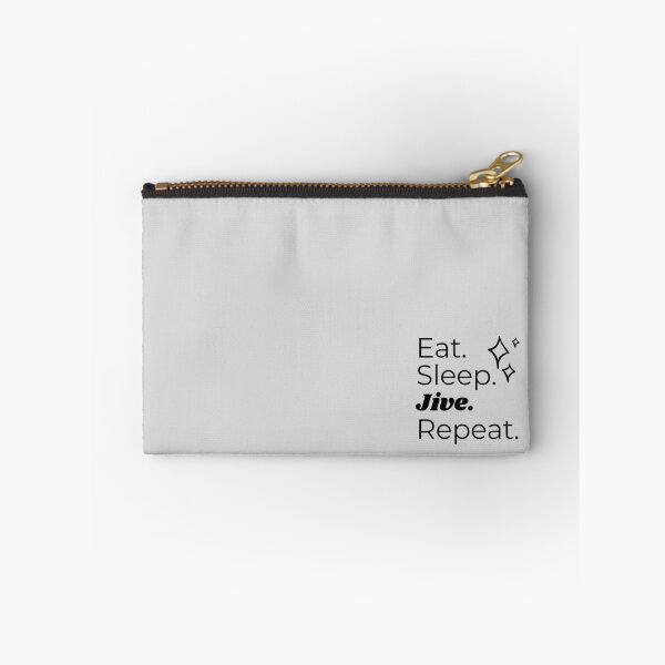 Item preview, Eat Sleep Jive Repeat designed and sold by HappyClover.