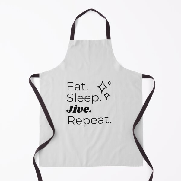 Item preview, Eat Sleep Jive Repeat designed and sold by HappyClover.