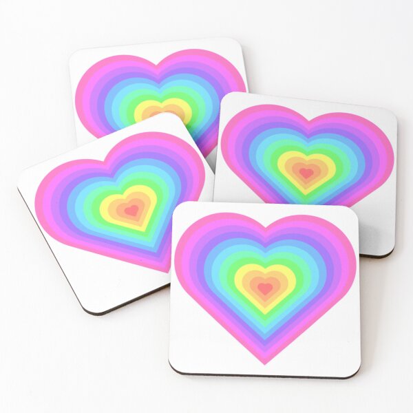 Item preview, Y2k rainbow infinity hearts designed and sold by Nowruz.