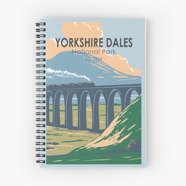 Item preview, Yorkshire Dales National Park England Vintage designed and sold by KrisSidDesigns.