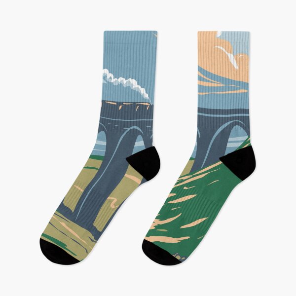 Item preview, Yorkshire Dales National Park England Vintage designed and sold by KrisSidDesigns.