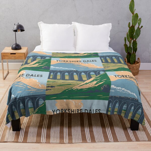 Item preview, Yorkshire Dales National Park England Vintage designed and sold by KrisSidDesigns.