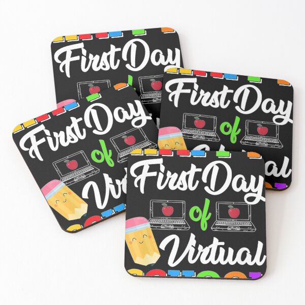 Item preview, Happy First Day of Virtual School designed and sold by hongthienkhai.