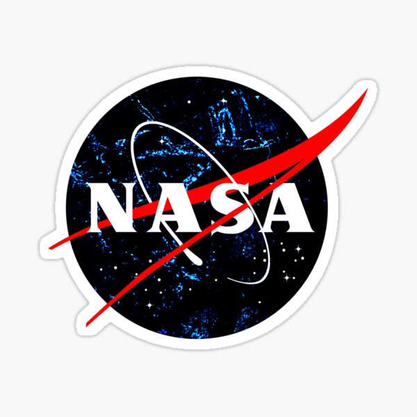 NASA insignia - Dark matter style Sticker