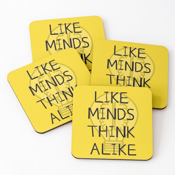 Item preview, LIKE MINDS THINK ALIKE designed and sold by LaBelleMaison.