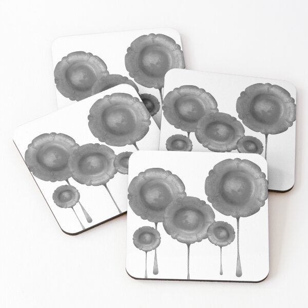 Item preview, Sunflowers, Luis Alonso, elegant monochromatic design, vintage, retro designed and sold by The Sr Corchea Backroom Art.