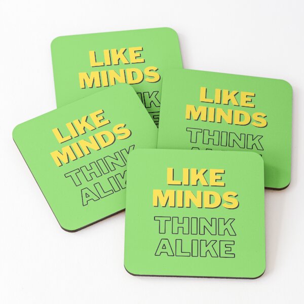 Item preview, LIKE MINDS THINK ALIKE designed and sold by LaBelleMaison.