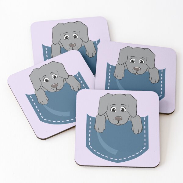 Item preview, Weimaraner Dog Pocket Weimaraner Dog Pocket Funny  designed and sold by FreasButa.