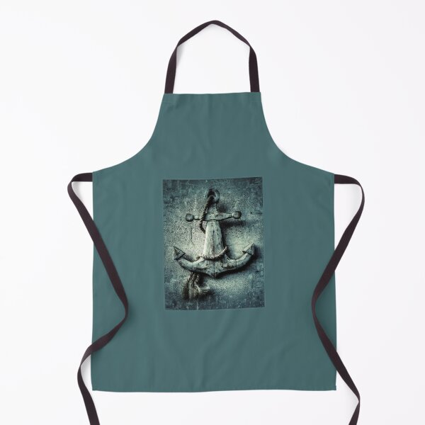 Item preview, Anchor in Grey and Dark Turquoise designed and sold by Beachy.