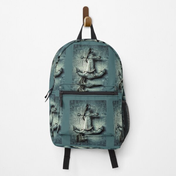 Item preview, Anchor in Grey and Dark Turquoise designed and sold by Beachy.