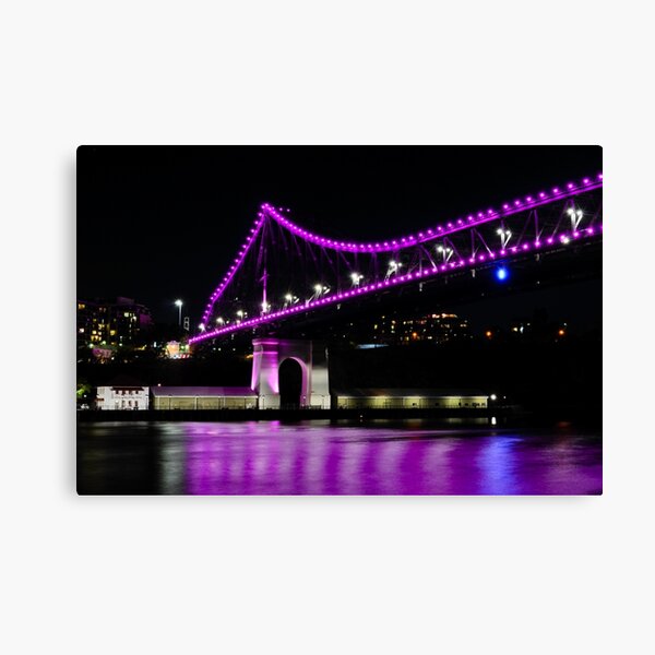 story bridge, brisbane, queensland, australia Canvas Print