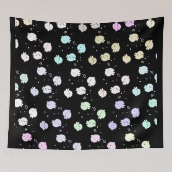 Item preview, Cute Colorful Halloween Neon Ghost Pattern Circling Around designed and sold by AxelGreen72.