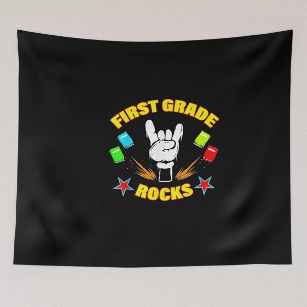 Item preview, First Grade Rocks School Kids designed and sold by hongthienkhai.