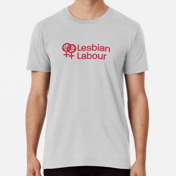 Lesbian Labour Logo Premium T-Shirt