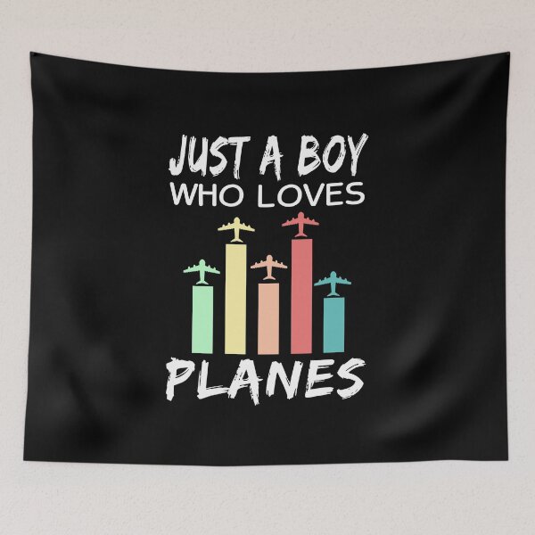 Item preview, Just A Boy Who Loves Planes designed and sold by JustGift.