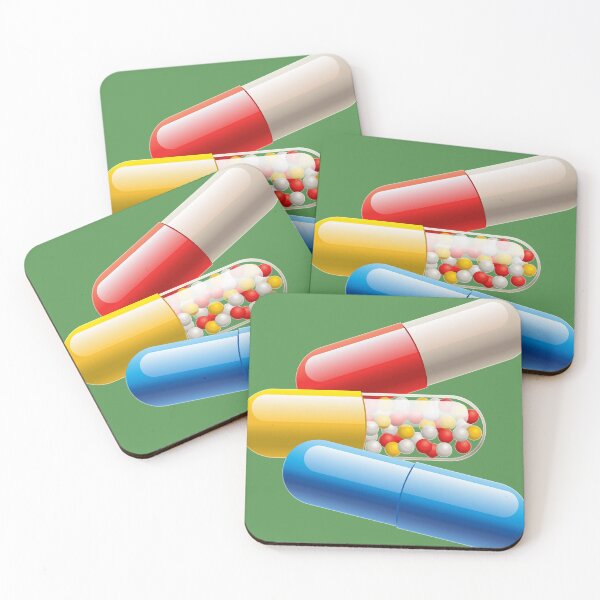 Item preview, Colored And Transparent Capsules With The Drug designed and sold by Phantasmal-2-do.