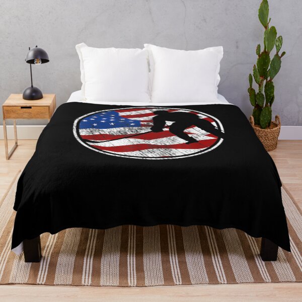 Item preview, Street Hockey American Flag Vintage Street Hockey designed and sold by robinxam.