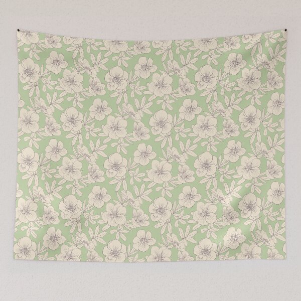 Item preview, Flowers pattern designed and sold by Olga Lashko.