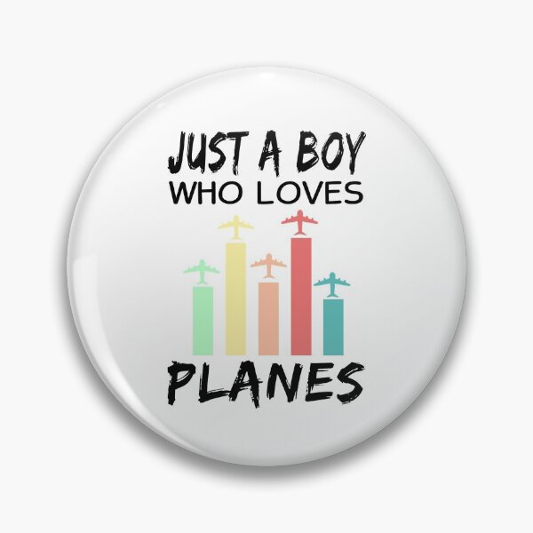 Item preview, Just A Boy Who Loves Planes designed and sold by JustGift.