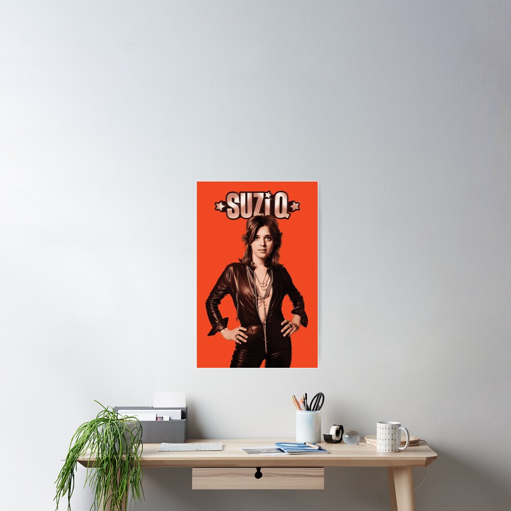 "Suzi Quatro" Poster by noupui | Redbubble
