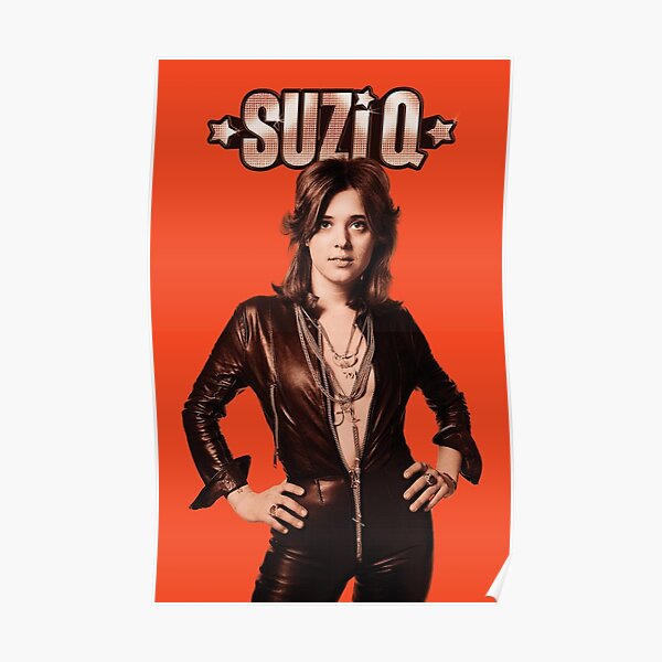 "Suzi Quatro" Poster by noupui | Redbubble