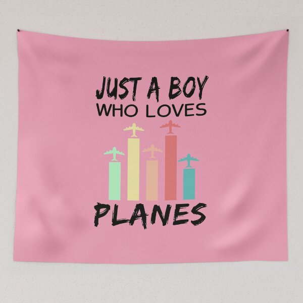 Item preview, Just A Boy Who Loves Planes designed and sold by JustGift.