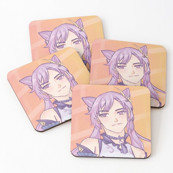 Item preview, Keqing fanart designed and sold by MintAccent.