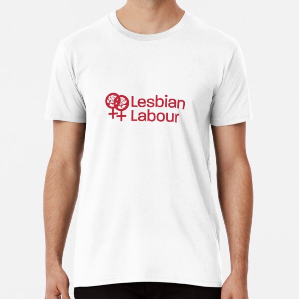 Lesbian Labour Logo Premium T-Shirt