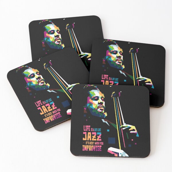 Item preview, Popart Jazz music quote designed and sold by IcalsaidArt.