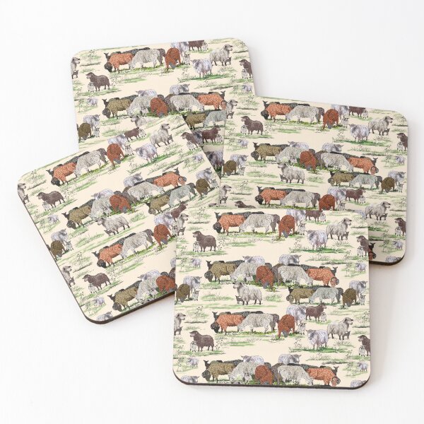 Item preview, Sheep flock of Shetland sheep designed and sold by Salzanos.