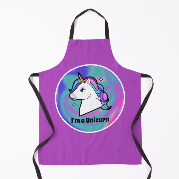 Item preview, I'm a Unicorn Blue/Teal Swirl designed and sold by Monique Prince.