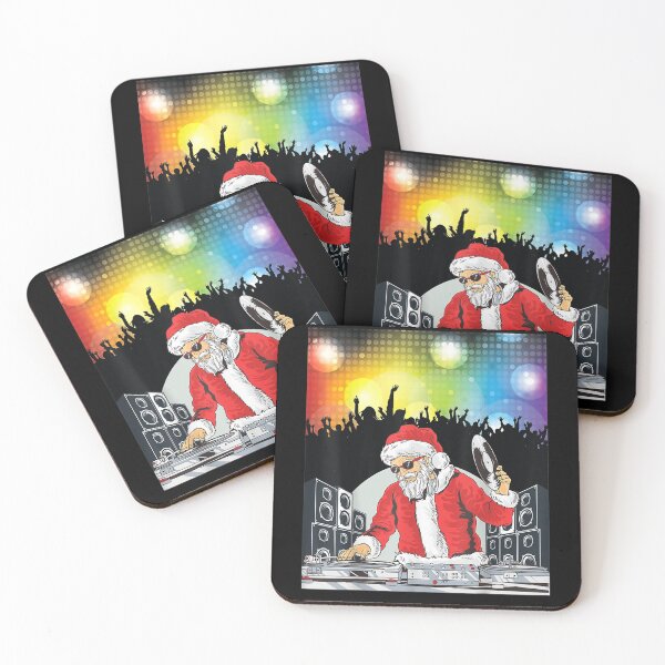 Item preview, Dj Santa Christmas Night Hip Hop Music Party Edm Dj Mixer designed and sold by robinxam.